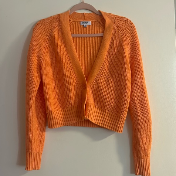 NWOT 525 cotton cropped sweater xs - Picture 1 of 5
